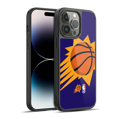 NBA Phoenix Suns Logo Oversized Gel Armour Case For Apple iPhone 14 Pro Max