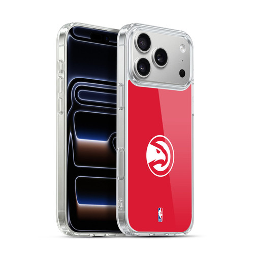 NBA Atlanta Hawks Logo Red Soft Gel Case for Apple iPhone 17 Pro Max