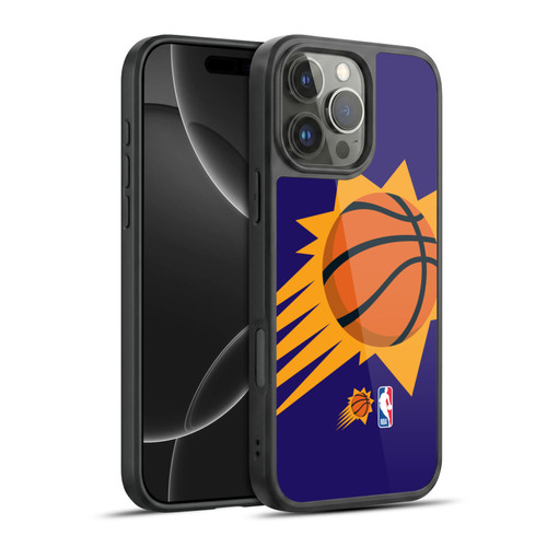 NBA Phoenix Suns Logo Oversized Gel Armour Case For Apple iPhone 16 Pro Max