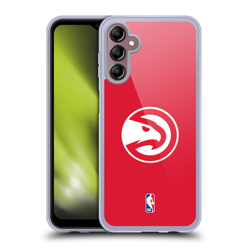 NBA Atlanta Hawks Logo Red Soft Gel Case for Samsung Galaxy A14 5G