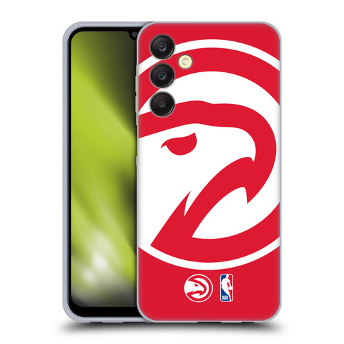 NBA Atlanta Hawks Logo Oversized Soft Gel Case for Samsung Galaxy A25 5G