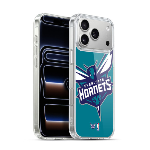 NBA Charlotte Hornets Logo Oversized Soft Gel Case for Apple iPhone 17 Pro Max