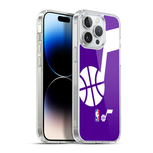 NBA Utah Jazz Logo Oversized Soft Gel Case for Apple iPhone 13 Pro Max & MagSafe