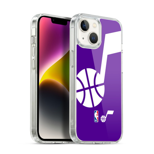 NBA Utah Jazz Logo Oversized Soft Gel Case for Apple iPhone 14