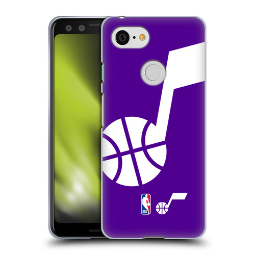 NBA Utah Jazz Logo Oversized Soft Gel Case for Google Pixel 3