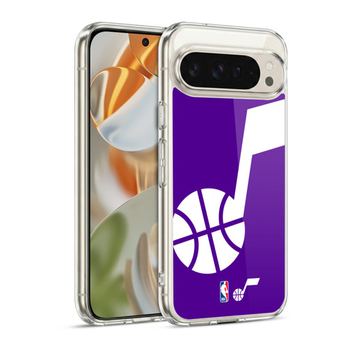 NBA Utah Jazz Logo Oversized Soft Gel Case for Google Pixel 9 / Pixel 9 Pro