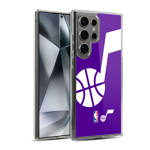 NBA Utah Jazz Logo Oversized Soft Gel Case for Samsung Galaxy S24 Ultra 5G & MagSafe