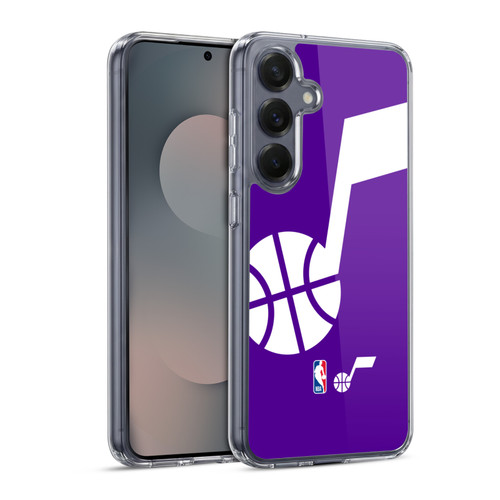 NBA Utah Jazz Logo Oversized Soft Gel Case for Samsung Galaxy S25 & MagSafe