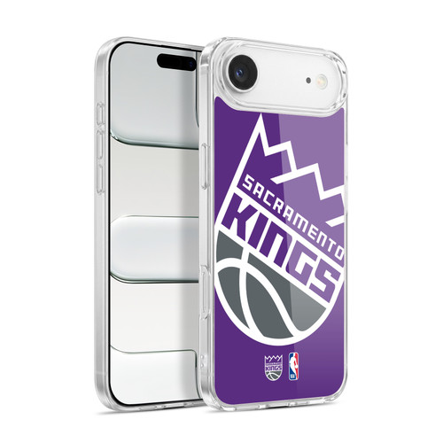 NBA Sacramento Kings Logo Oversized Soft Gel Case for Apple iPhone 17 Air