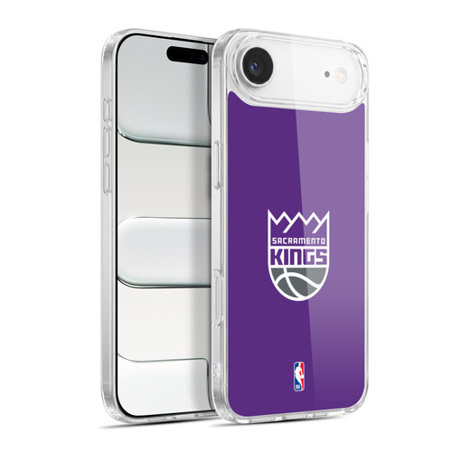 NBA Sacramento Kings Logo Purple Soft Gel Case for Apple iPhone 17 Air