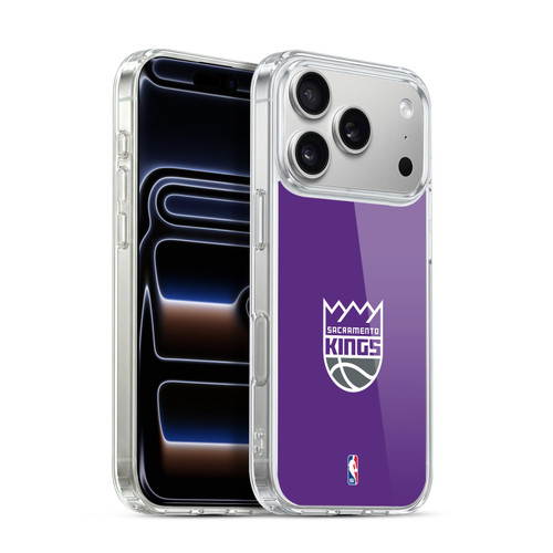 NBA Sacramento Kings Logo Purple Soft Gel Case for Apple iPhone 17 Pro
