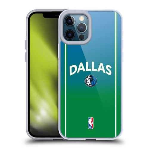 NBA Dallas Mavericks Logo Retro Design Soft Gel Case for Apple iPhone 12 Pro Max & MagSafe