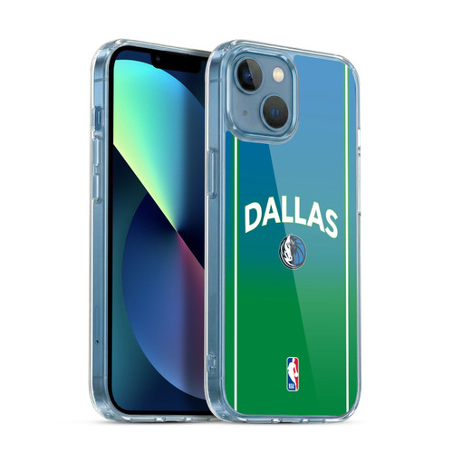 NBA Dallas Mavericks Logo Retro Design Soft Gel Case for Apple iPhone 13 Mini & MagSafe
