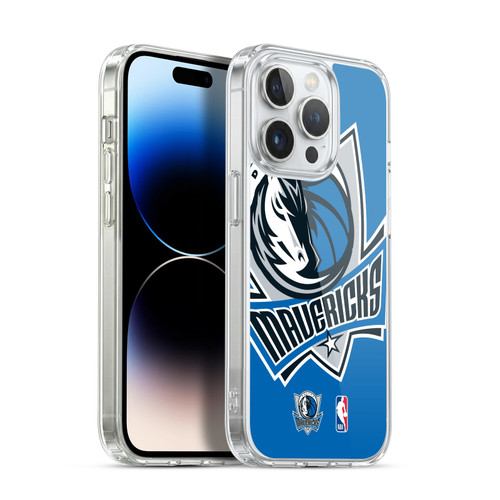 NBA Dallas Mavericks Logo Oversized Soft Gel Case for Apple iPhone 13 Pro & MagSafe