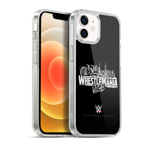 WWE Wrestlemania 42 Key Art Logo Soft Gel Case for Apple iPhone 12 / iPhone 12 Pro & MagSafe