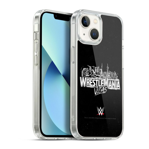 WWE Wrestlemania 42 Key Art Logo Soft Gel Case for Apple iPhone 13