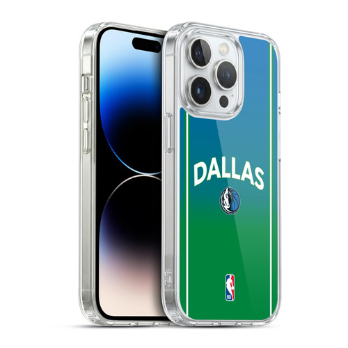 NBA Dallas Mavericks Logo Retro Design Soft Gel Case for Apple iPhone 14 Pro & MagSafe