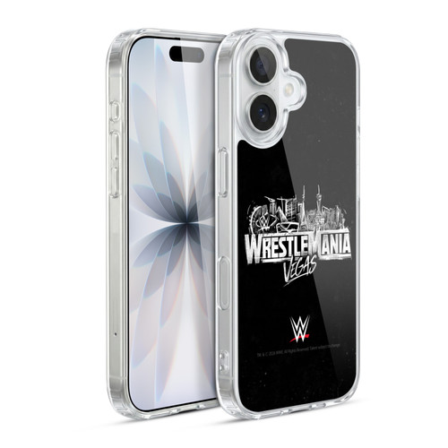 WWE Wrestlemania 42 Key Art Logo Soft Gel Case for Apple iPhone 17