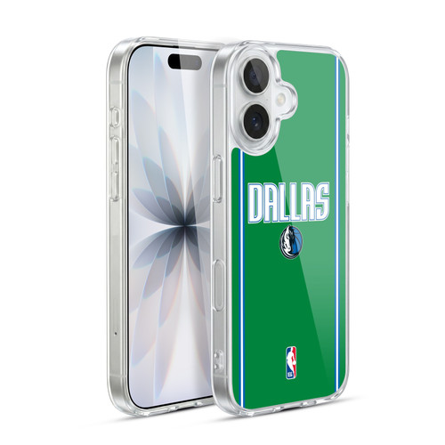 NBA Dallas Mavericks Logo Green Design Soft Gel Case for Apple iPhone 17
