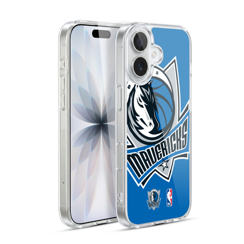NBA Dallas Mavericks Logo Oversized Soft Gel Case for Apple iPhone 17