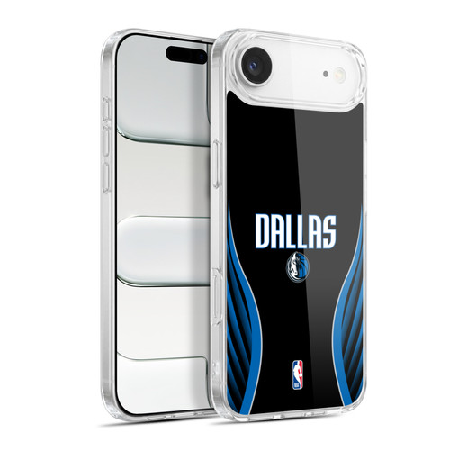 NBA Dallas Mavericks Logo Black Design Soft Gel Case for Apple iPhone 17 Air
