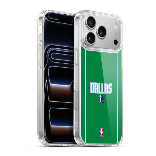 NBA Dallas Mavericks Logo Green Design Soft Gel Case for Apple iPhone 17 Pro Max