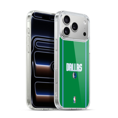 NBA Dallas Mavericks Logo Green Design Soft Gel Case for Apple iPhone 17 Pro Max