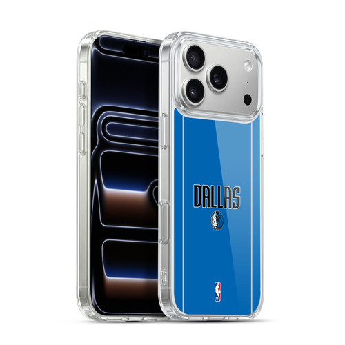 NBA Dallas Mavericks Logo Royal Blue Design Soft Gel Case for Apple iPhone 17 Pro Max