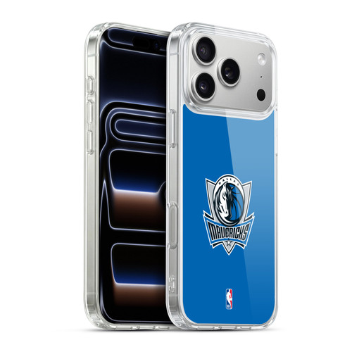 NBA Dallas Mavericks Logo Royal Blue Soft Gel Case for Apple iPhone 17 Pro Max