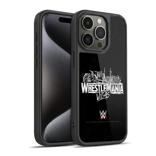 WWE Wrestlemania 42 Key Art Logo Gel Armour Case For Apple iPhone 15 Pro