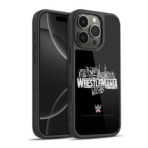 WWE Wrestlemania 42 Key Art Logo Gel Armour Case For Apple iPhone 16 Pro