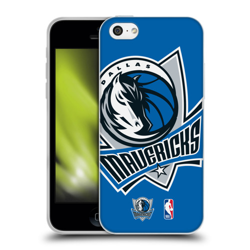 NBA Dallas Mavericks Logo Oversized Soft Gel Case for Apple iPhone 5c