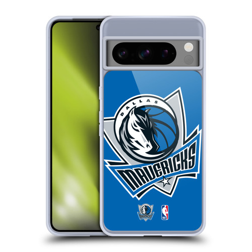 NBA Dallas Mavericks Logo Oversized Soft Gel Case for Google Pixel 8 Pro