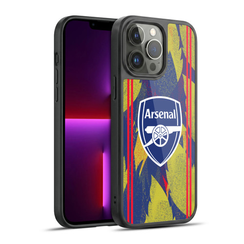 Arsenal FC Training Patterns Urban Gel Armour Case For Apple iPhone 13 Pro Max