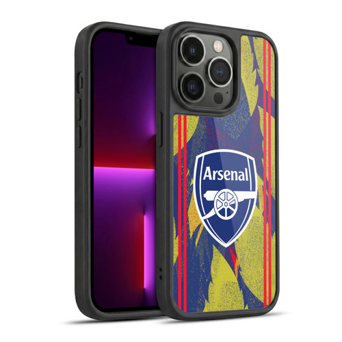 Arsenal FC Training Patterns Urban Gel Armour Case For Apple iPhone 13 Pro