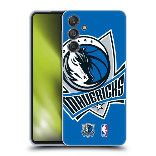 NBA Dallas Mavericks Logo Oversized Soft Gel Case for Samsung Galaxy M55 5G