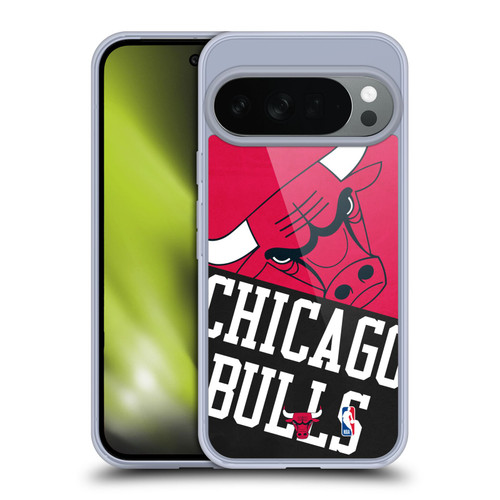 NBA Chicago Bulls Half Oversized Soft Gel Case for Google Pixel 10
