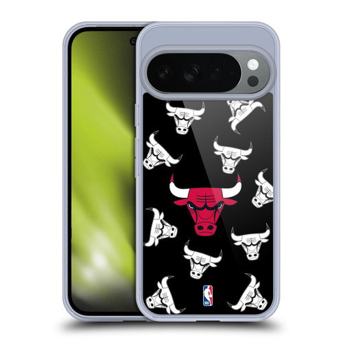 NBA Chicago Bulls Patterns Soft Gel Case for Google Pixel 10