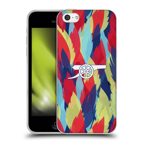 Arsenal FC Training Patterns Multicolour Soft Gel Case for Apple iPhone 5c