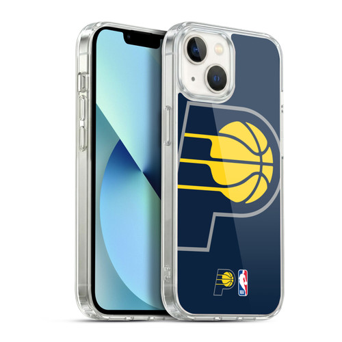 NBA Indiana Pacers Logo Oversized Soft Gel Case for Apple iPhone 13