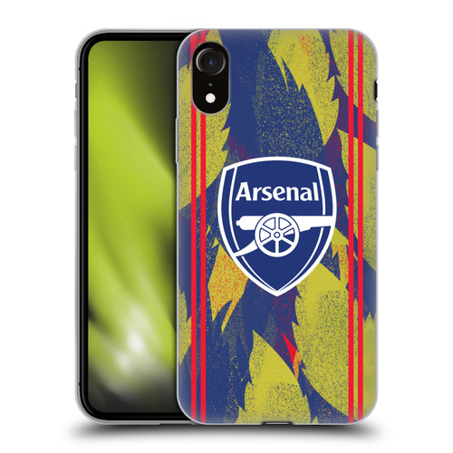 Arsenal FC Training Patterns Urban Soft Gel Case for Apple iPhone XR