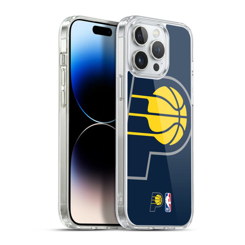 NBA Indiana Pacers Logo Oversized Soft Gel Case for Apple iPhone 13 Pro Max & MagSafe