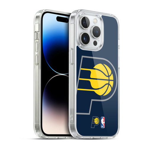 NBA Indiana Pacers Logo Oversized Soft Gel Case for Apple iPhone 13 Pro & MagSafe