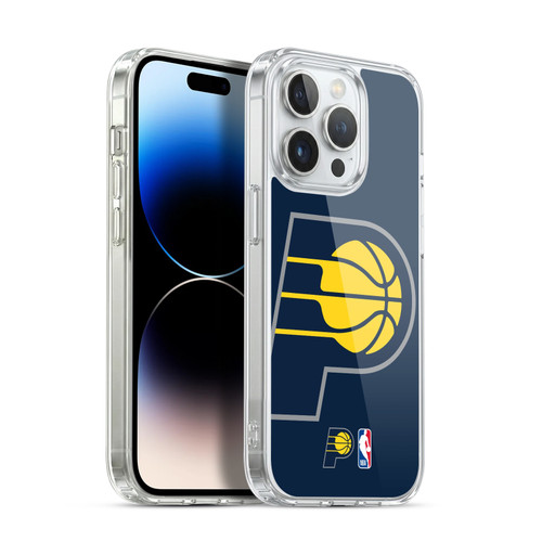 NBA Indiana Pacers Logo Oversized Soft Gel Case for Apple iPhone 13 Pro & MagSafe