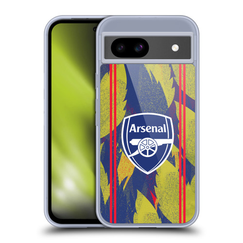 Arsenal FC Training Patterns Urban Soft Gel Case for Google Pixel 8a