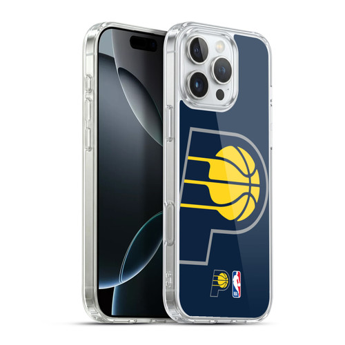 NBA Indiana Pacers Logo Oversized Soft Gel Case for Apple iPhone 16 Pro Max & MagSafe