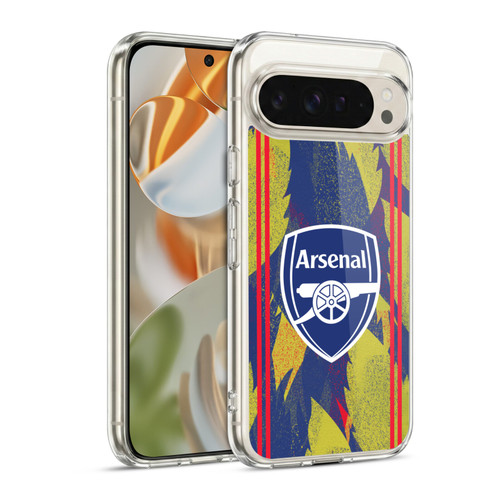 Arsenal FC Training Patterns Urban Soft Gel Case for Google Pixel 9 / Pixel 9 Pro