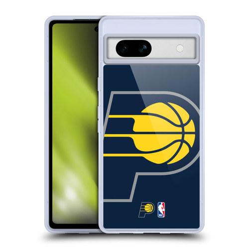 NBA Indiana Pacers Logo Oversized Soft Gel Case for Google Pixel 7a