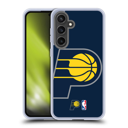 NBA Indiana Pacers Logo Oversized Soft Gel Case for Samsung Galaxy S24 FE & MagSafe