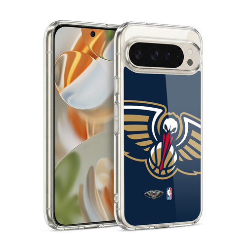 NBA New Orleans Pelicans Logo Oversized Soft Gel Case for Google Pixel 9 / Pixel 9 Pro